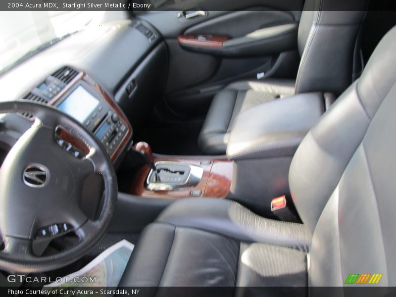 Starlight Silver Metallic / Ebony 2004 Acura MDX