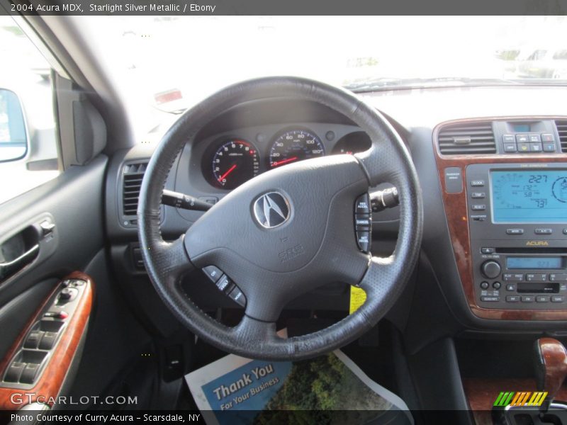 Starlight Silver Metallic / Ebony 2004 Acura MDX