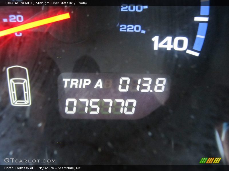 Starlight Silver Metallic / Ebony 2004 Acura MDX