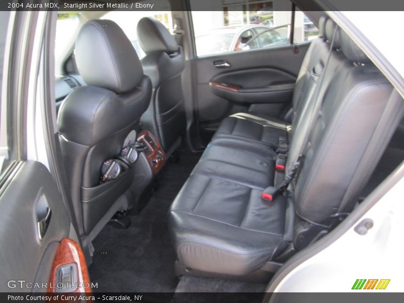 Starlight Silver Metallic / Ebony 2004 Acura MDX