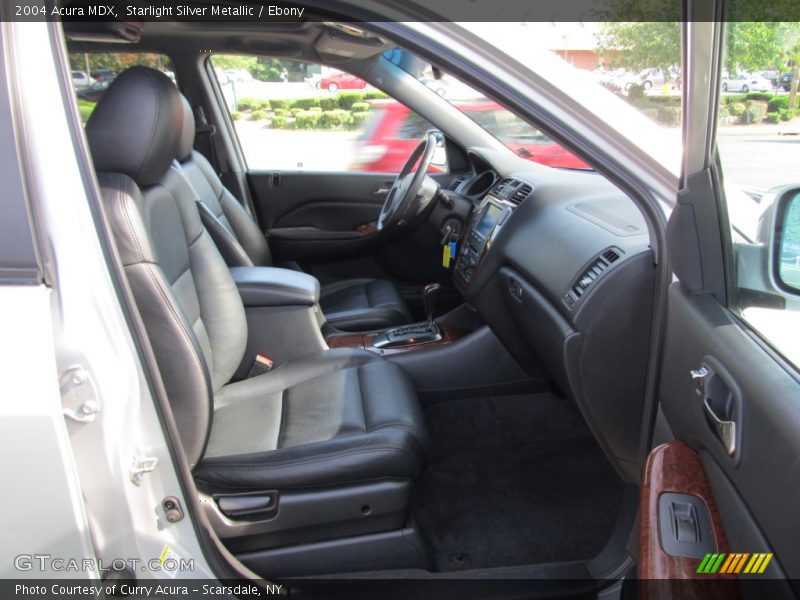 Starlight Silver Metallic / Ebony 2004 Acura MDX