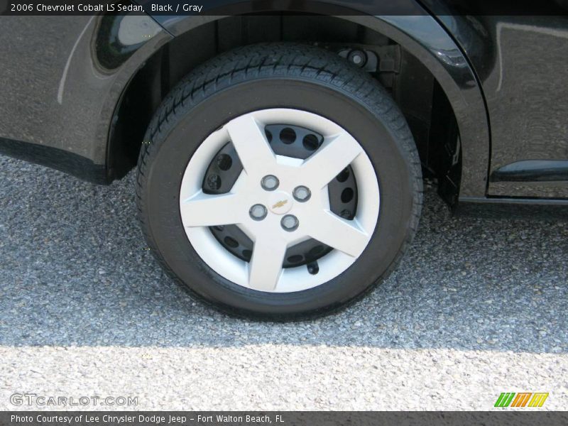 Black / Gray 2006 Chevrolet Cobalt LS Sedan