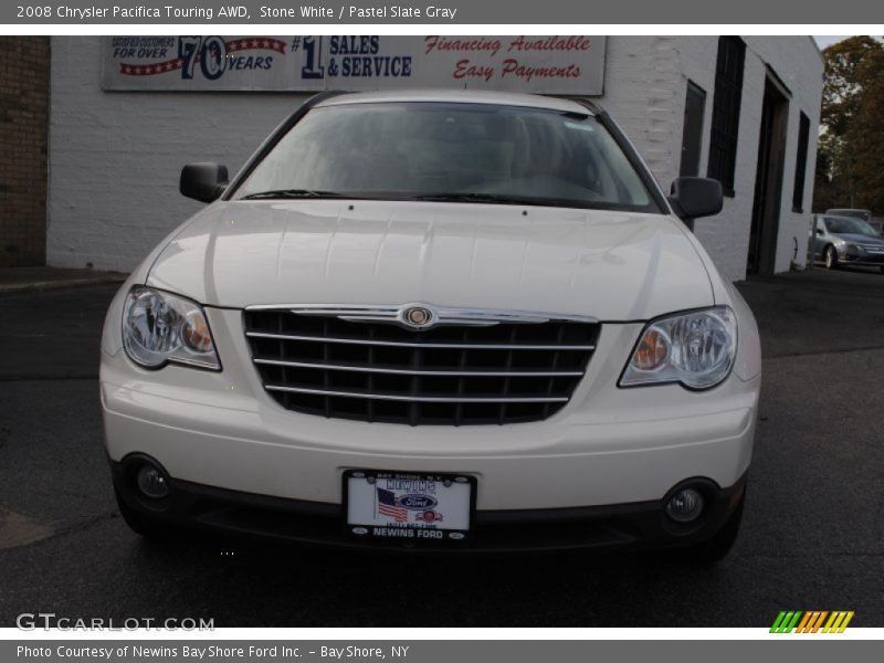 Stone White / Pastel Slate Gray 2008 Chrysler Pacifica Touring AWD