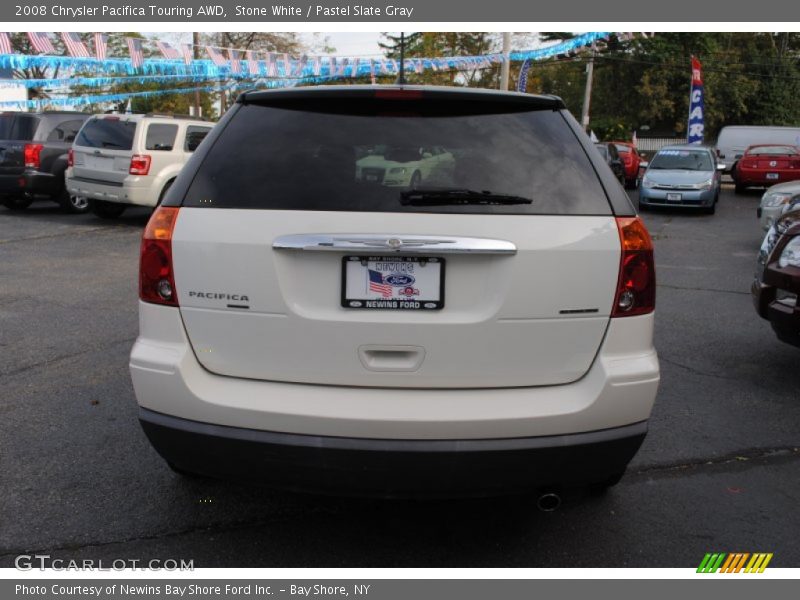 Stone White / Pastel Slate Gray 2008 Chrysler Pacifica Touring AWD