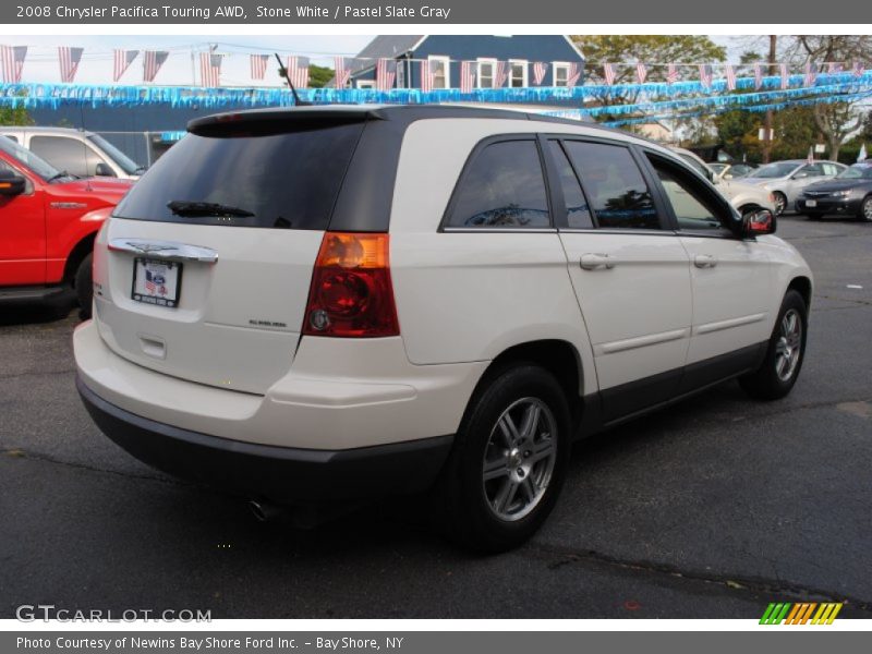 Stone White / Pastel Slate Gray 2008 Chrysler Pacifica Touring AWD