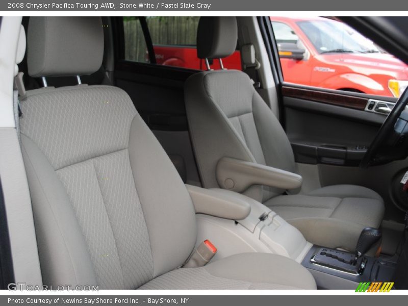Stone White / Pastel Slate Gray 2008 Chrysler Pacifica Touring AWD