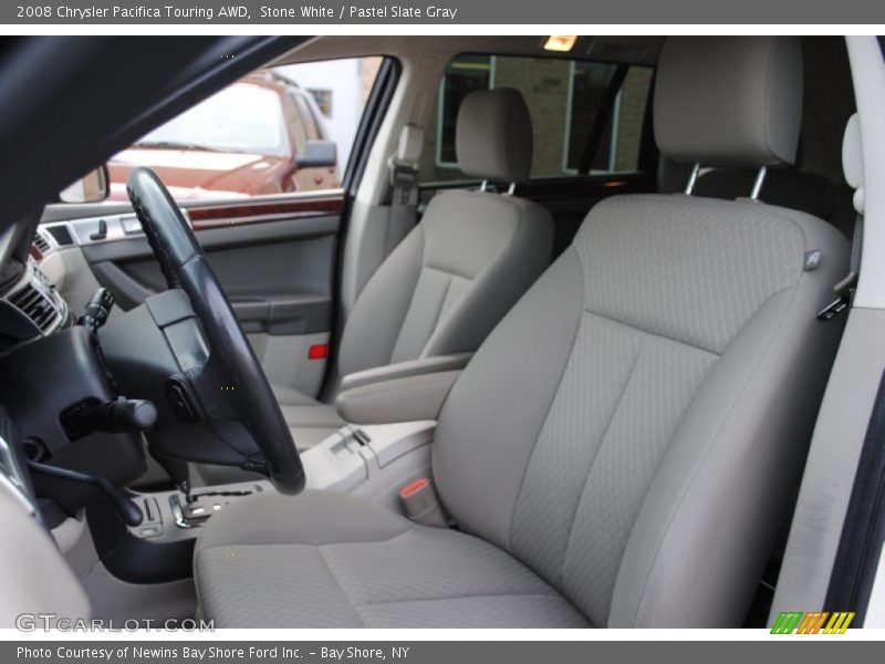 Stone White / Pastel Slate Gray 2008 Chrysler Pacifica Touring AWD