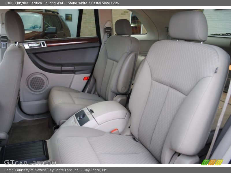Stone White / Pastel Slate Gray 2008 Chrysler Pacifica Touring AWD