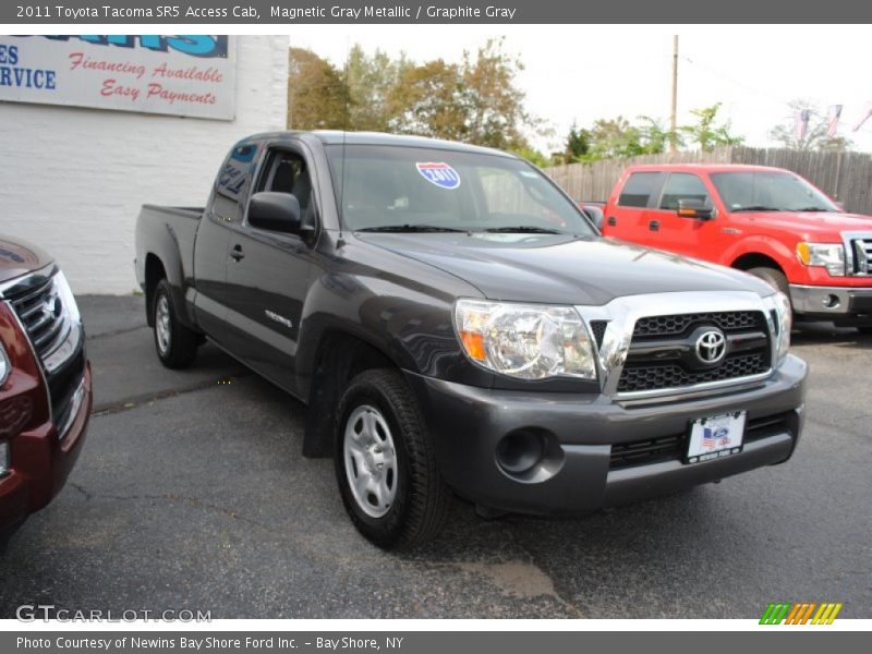 Magnetic Gray Metallic / Graphite Gray 2011 Toyota Tacoma SR5 Access Cab