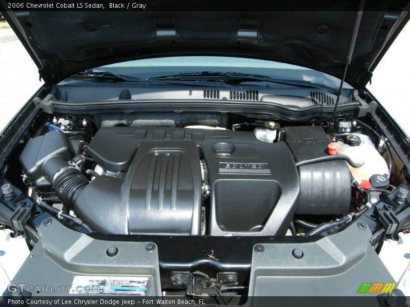 Black / Gray 2006 Chevrolet Cobalt LS Sedan