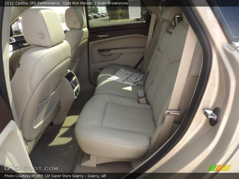 Gold Mist Metallic / Shale/Brownstone 2012 Cadillac SRX Performance