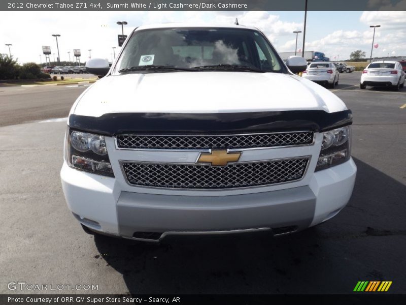 Summit White / Light Cashmere/Dark Cashmere 2012 Chevrolet Tahoe Z71 4x4