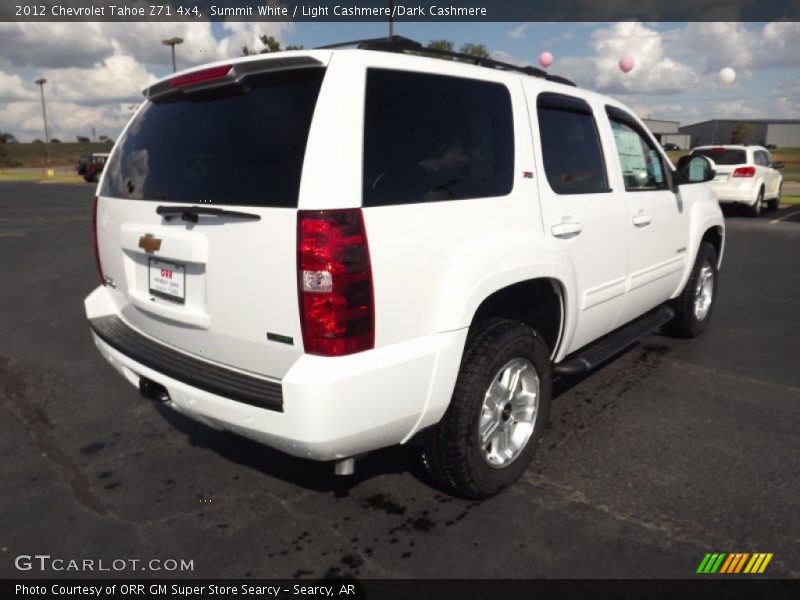 Summit White / Light Cashmere/Dark Cashmere 2012 Chevrolet Tahoe Z71 4x4
