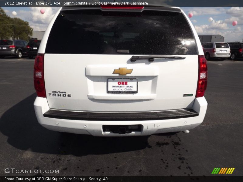 Summit White / Light Cashmere/Dark Cashmere 2012 Chevrolet Tahoe Z71 4x4