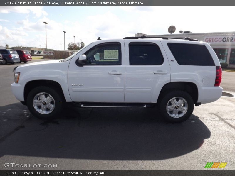 Summit White / Light Cashmere/Dark Cashmere 2012 Chevrolet Tahoe Z71 4x4