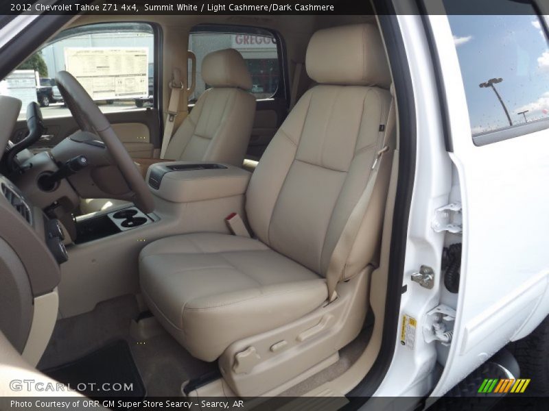 Summit White / Light Cashmere/Dark Cashmere 2012 Chevrolet Tahoe Z71 4x4