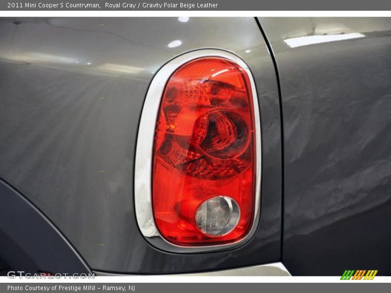 Royal Gray / Gravity Polar Beige Leather 2011 Mini Cooper S Countryman