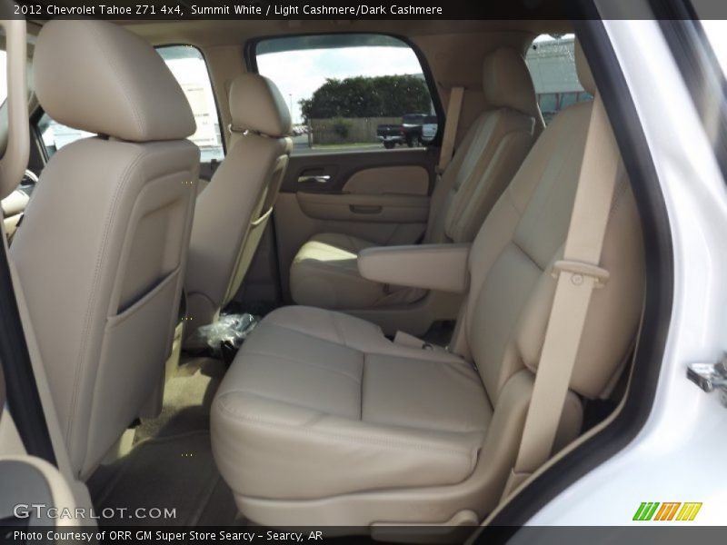 Summit White / Light Cashmere/Dark Cashmere 2012 Chevrolet Tahoe Z71 4x4