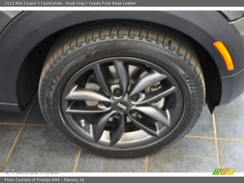 Royal Gray / Gravity Polar Beige Leather 2011 Mini Cooper S Countryman