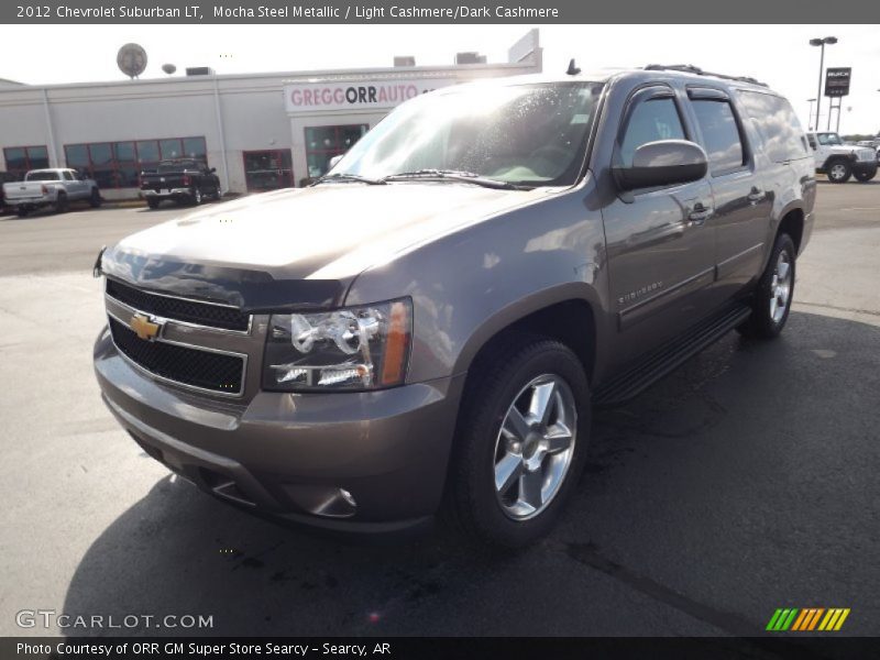 Mocha Steel Metallic / Light Cashmere/Dark Cashmere 2012 Chevrolet Suburban LT