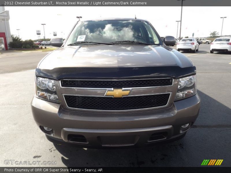 Mocha Steel Metallic / Light Cashmere/Dark Cashmere 2012 Chevrolet Suburban LT