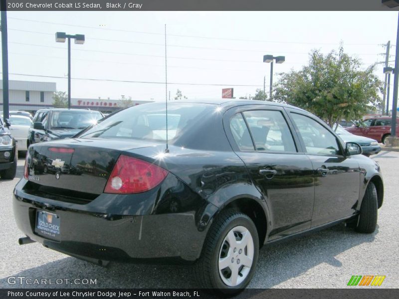 Black / Gray 2006 Chevrolet Cobalt LS Sedan