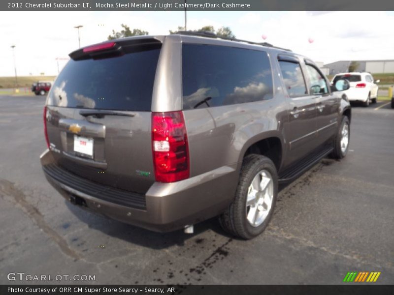 Mocha Steel Metallic / Light Cashmere/Dark Cashmere 2012 Chevrolet Suburban LT