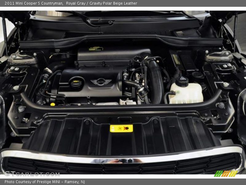 Royal Gray / Gravity Polar Beige Leather 2011 Mini Cooper S Countryman