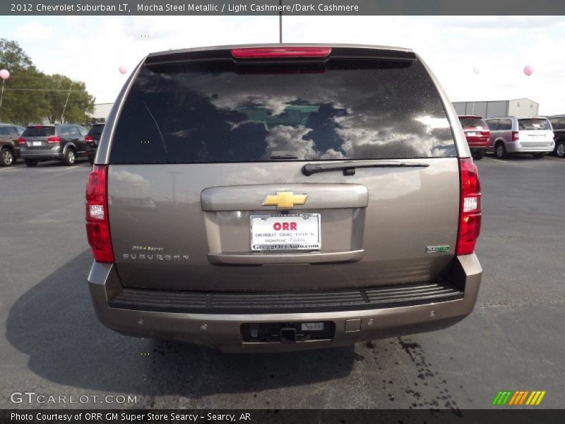 Mocha Steel Metallic / Light Cashmere/Dark Cashmere 2012 Chevrolet Suburban LT