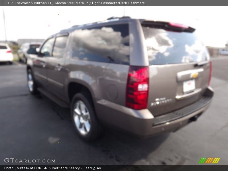 Mocha Steel Metallic / Light Cashmere/Dark Cashmere 2012 Chevrolet Suburban LT