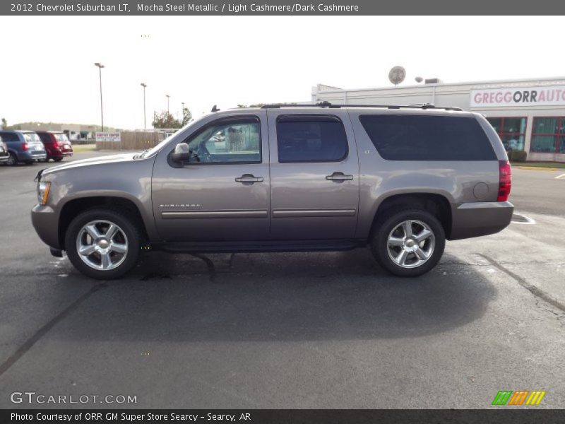 Mocha Steel Metallic / Light Cashmere/Dark Cashmere 2012 Chevrolet Suburban LT