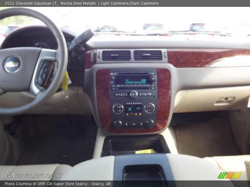 Mocha Steel Metallic / Light Cashmere/Dark Cashmere 2012 Chevrolet Suburban LT