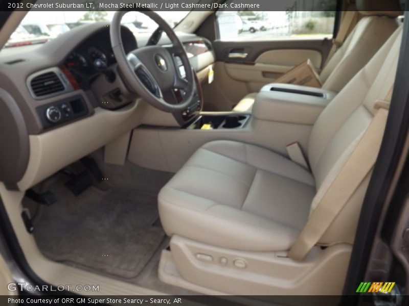 Mocha Steel Metallic / Light Cashmere/Dark Cashmere 2012 Chevrolet Suburban LT