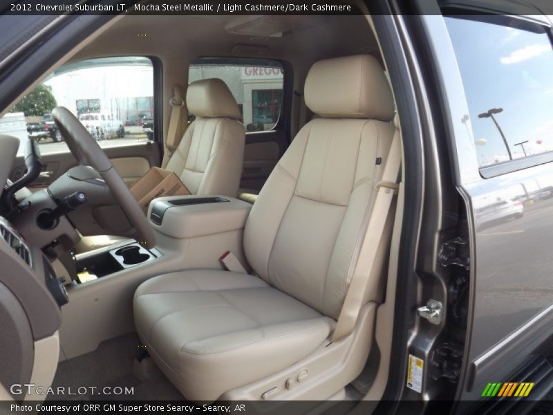 Mocha Steel Metallic / Light Cashmere/Dark Cashmere 2012 Chevrolet Suburban LT