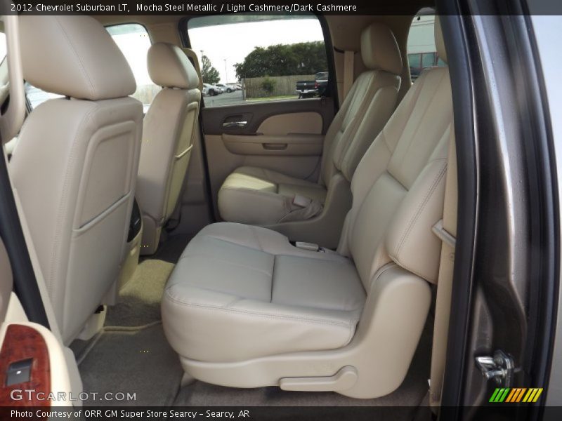 Mocha Steel Metallic / Light Cashmere/Dark Cashmere 2012 Chevrolet Suburban LT