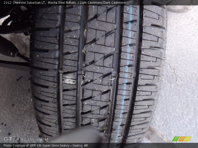 Mocha Steel Metallic / Light Cashmere/Dark Cashmere 2012 Chevrolet Suburban LT