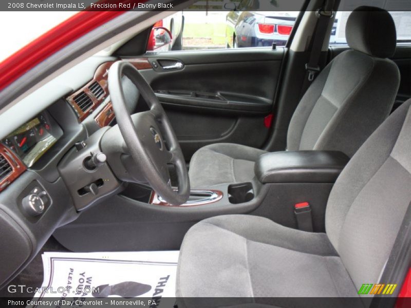 Precision Red / Ebony Black 2008 Chevrolet Impala LS