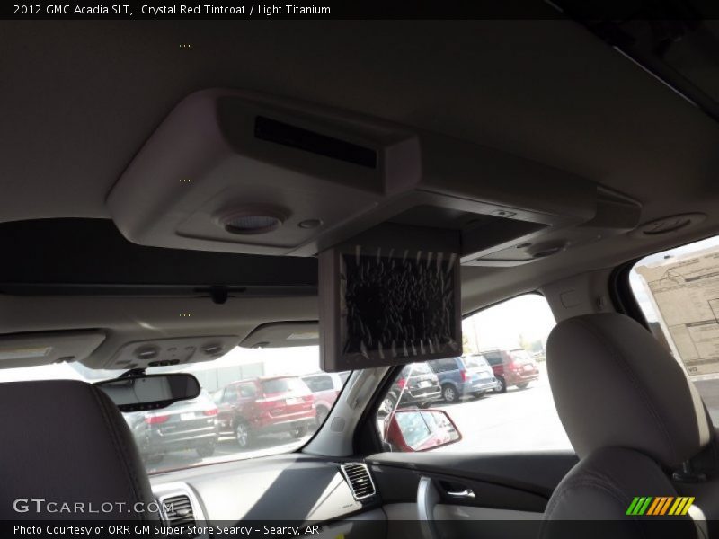 Crystal Red Tintcoat / Light Titanium 2012 GMC Acadia SLT