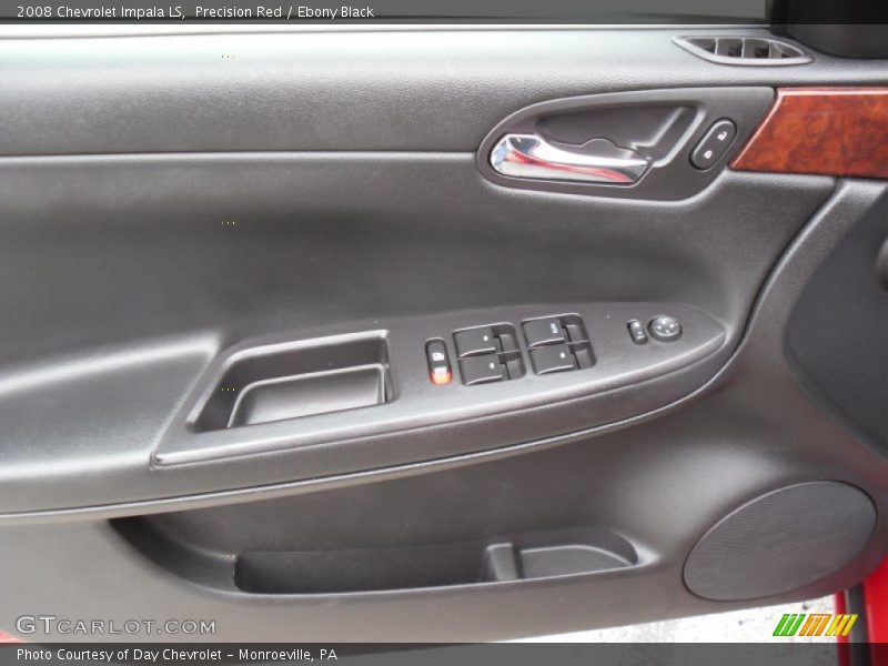 Precision Red / Ebony Black 2008 Chevrolet Impala LS