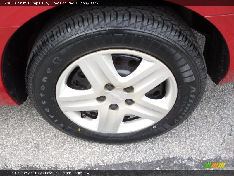 Precision Red / Ebony Black 2008 Chevrolet Impala LS