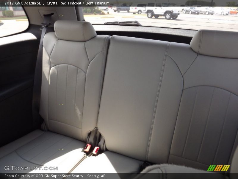Crystal Red Tintcoat / Light Titanium 2012 GMC Acadia SLT
