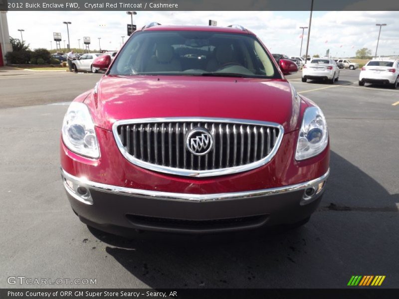 Crystal Red Tintcoat / Cashmere 2012 Buick Enclave FWD