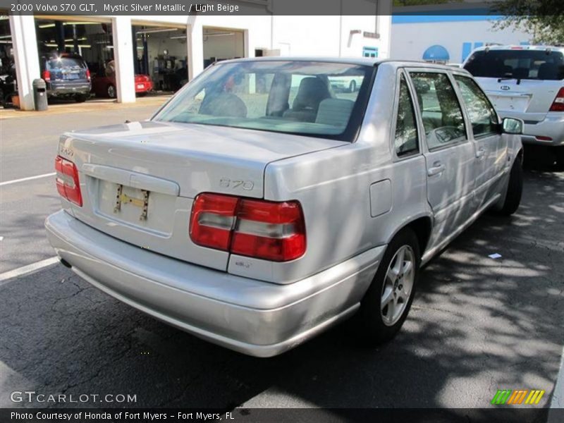 Mystic Silver Metallic / Light Beige 2000 Volvo S70 GLT