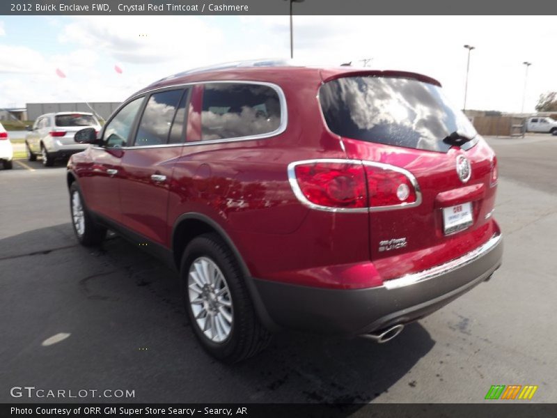 Crystal Red Tintcoat / Cashmere 2012 Buick Enclave FWD