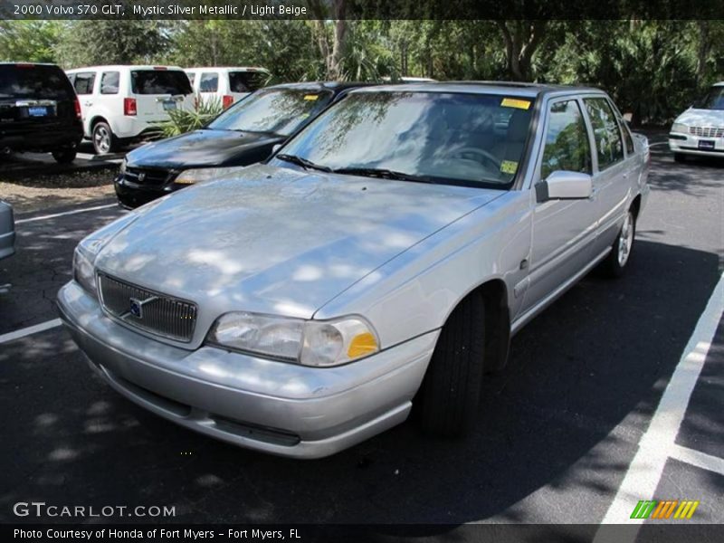 Mystic Silver Metallic / Light Beige 2000 Volvo S70 GLT