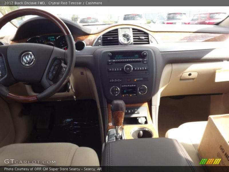 Crystal Red Tintcoat / Cashmere 2012 Buick Enclave FWD