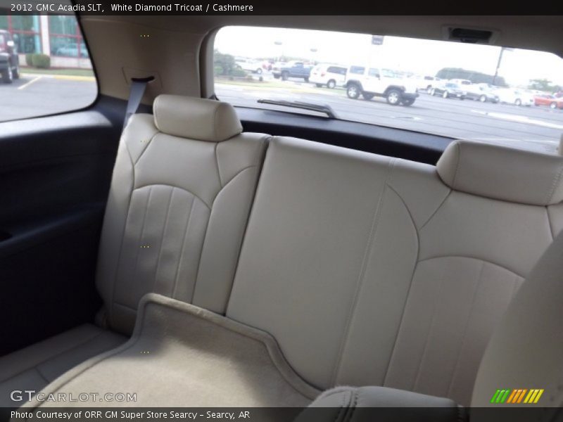 White Diamond Tricoat / Cashmere 2012 GMC Acadia SLT