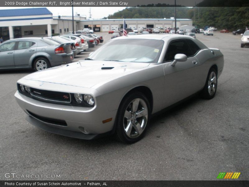 Bright Silver Metallic / Dark Slate Gray 2009 Dodge Challenger R/T