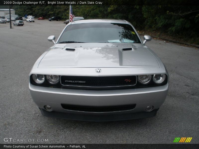 Bright Silver Metallic / Dark Slate Gray 2009 Dodge Challenger R/T