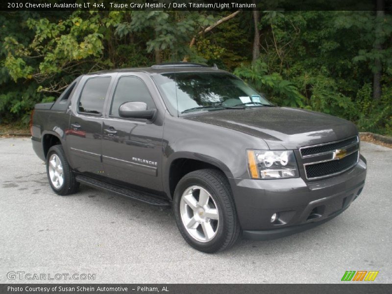 Taupe Gray Metallic / Dark Titanium/Light Titanium 2010 Chevrolet Avalanche LT 4x4